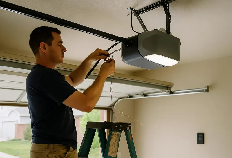 Garage Door Spring Repair in Geneva